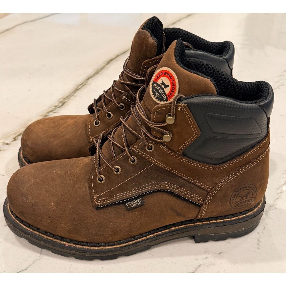 Irish Setter Ramsey 6" Safety Toe Boot 83600 SZ 11.5 Wide
